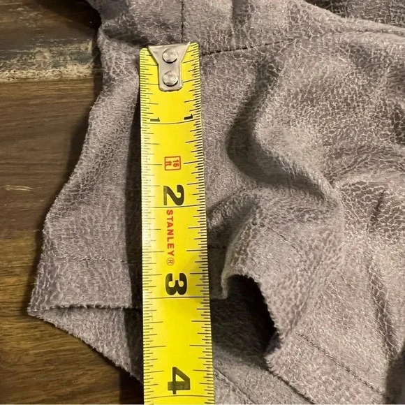 Monrow Textured Shorts Gray Soft Medium Jogger Running Pockets - Picture 4 of 8